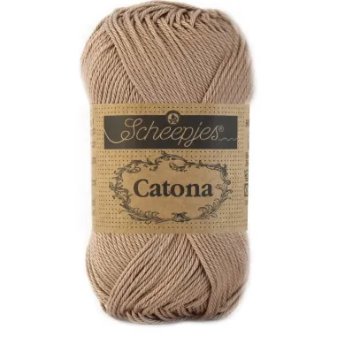 Bollen wol - Catona 506 Caramel 50GR