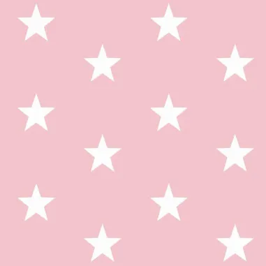2019 - Katoen stof - stars - zalmroze - 4954-012