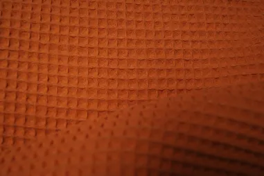 Babydecke - KN 0267-454 Waffeltuch terra